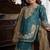 Trendy stylish kids wear heavy embroidery sequence work kurta set