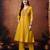 Floral embroidery pure cotton tunic with trousers