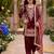 Trendy kids wedding wear heavy embroidery coding sequence work kurta set