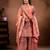Embroidery Sequence Work Kurti Sharara Set With Dupatta