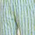 Green v neck tunic with striped palazzo co ords