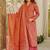  cambric cotton kurti set with dupatta & bottomheavy printed casual outfit