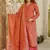  cambric cotton kurti set with dupatta & bottomheavy printed casual outfit