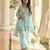 Latestpremium simar silk mirror work top with palazzo & dupatta set