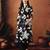 Floral printed mandarin collar pure cotton kurta with trousers