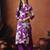 Floral printed mandarin collar pure cotton straight kurta with trousers