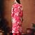 Floral printed regular pure cotton kurta with trousers