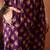 Floral printed round neck pure cotton kurta with trousers