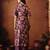 Floral printed round neck pure cotton kurta with trousers