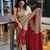 weeding wear gajji silk saree heavy mirror work with matching blouse