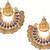 Reeti fashions ramleela earrings blue kundan