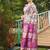 Multicolor tussar silk kalamkari printed sarees