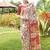 Multicolor tussar silk kalamkari printed sarees