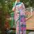 Multicolor tussar silk kalamkari printed sarees