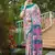 Multicolor tussar silk kalamkari printed sarees