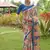 Multicolor tussar silk kalamkari printed sarees