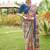 Multicolor tussar silk kalamkari printed sarees