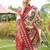 Multicolor tussar silk patola printed sarees