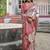 Coffee-multicolor tussar silk patola print sari