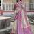 Wine-multicolor tussar silk patola print sari