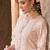 Pink embroidered silk chanderi kurta set