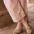 Pink embroidered silk chanderi kurta set