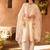 Pink embroidered silk chanderi kurta set