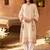 Pink embroidered silk chanderi kurta set