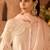 Pink embroidered silk chanderi kurta set