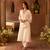 Pink embroidered silk chanderi kurta set