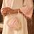Pink embroidered silk chanderi kurta set