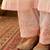 Pink embroidered silk chanderi kurta set