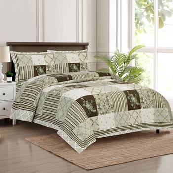 Bedsheet with Pillow Covers for Home & Bedroom Use 1
