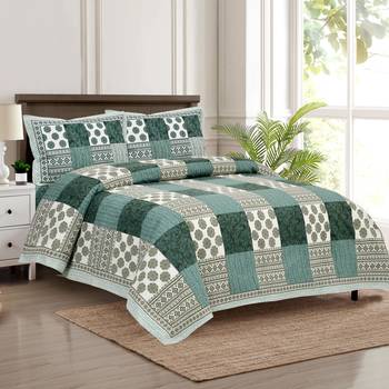 Bedsheet with Pillow Covers for Home & Bedroom Use 1