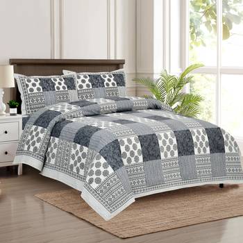 Bedsheet with Pillow Covers for Home & Bedroom Use 1