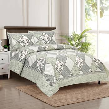 Bedsheet with Pillow Covers for Home & Bedroom Use 1