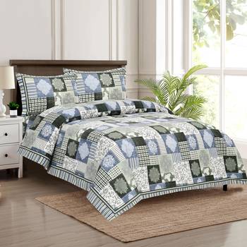 Bedsheet with Pillow Covers for Home & Bedroom Use 1