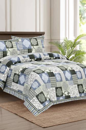 Bedsheet with Pillow Covers for Home & Bedroom Use