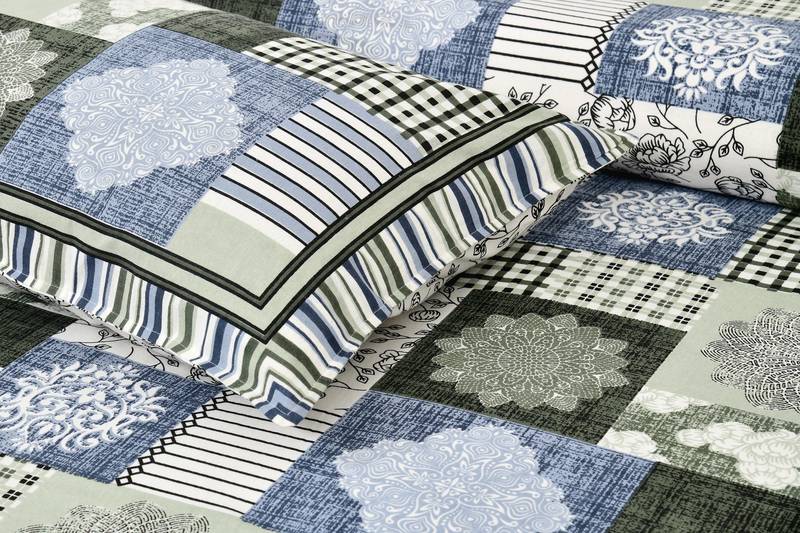 Bedsheet with Pillow Covers for Home & Bedroom Use
