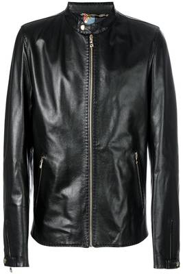 men's genuine lambskin leather biker jacket classic moto zip style premium timeless 1