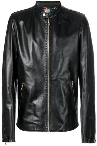 men's genuine lambskin leather biker jacket classic moto zip style premium timeless
