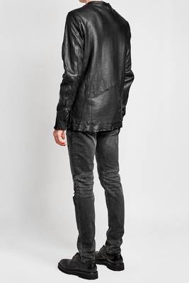 men's brown lambskin leather jacket classic zip up style genuine 3