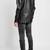Men's brown genuine lambskin leather jacket modern fashion outfit jacket-l79