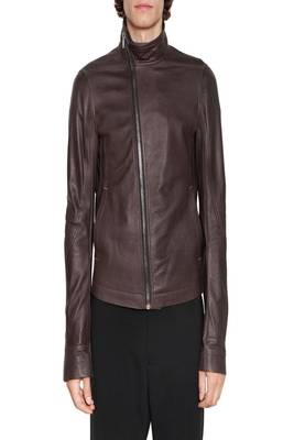 men's genuine lambskin leather biker jacket classic moto zip style premium modern 1