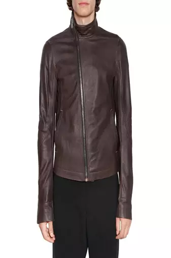 men's genuine lambskin leather biker jacket classic moto zip style premium modern