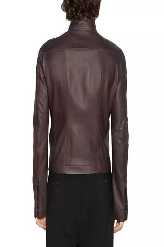 men's genuine lambskin leather biker jacket classic moto zip style premium modern