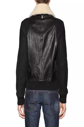 men's genuine lambskin leather biker jacket classic moto zip style premium authentic
