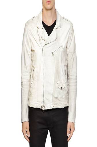 men's genuine lambskin leather biker jacket classic moto zip style premium superior