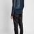 Men's maroon  genuine lambskin leather jacket stylish quilted slim fit leather jacket-l69