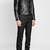 Men's genuine lambskin leather jacket leather motorcycle biker racer style jacket-cl-m71